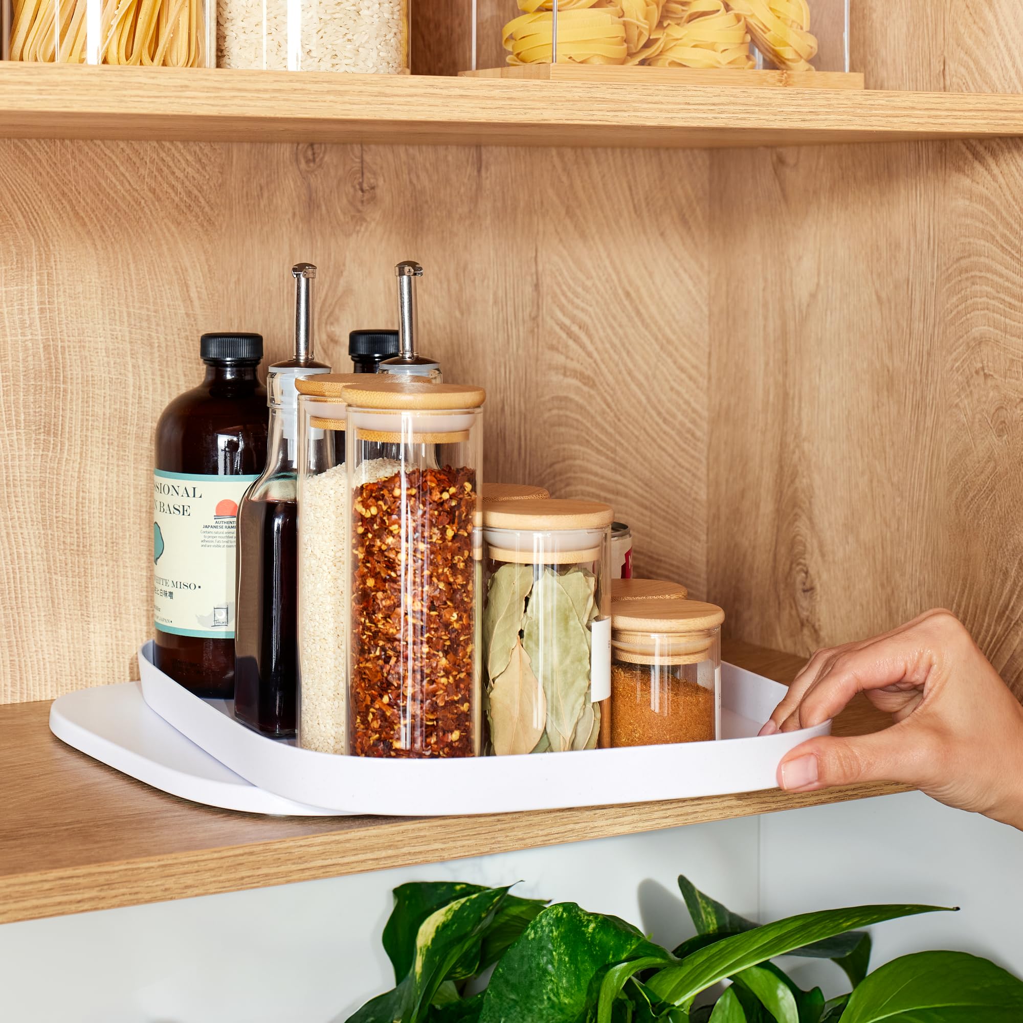 ✳【512】チャングンソク　NATURE REPUBLIC　卓上ミニパネル Amazon.com: YouCopia MagicTrack Rectangle Lazy Susan Turntable